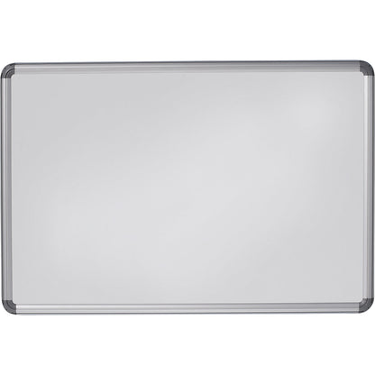 Designer notice board, sheet steel, painted, WxH 1200 x 900 mm, white.