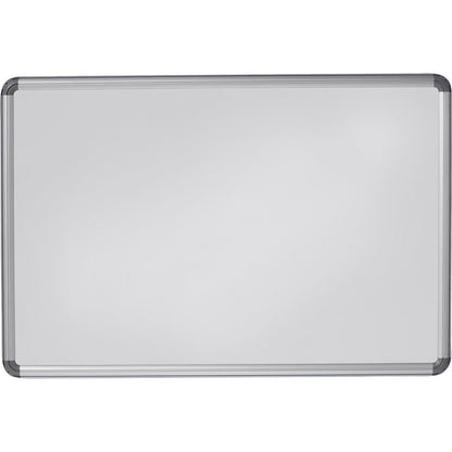 Designer notice board, sheet steel, painted, WxH 1500 x 1000 mm, white.