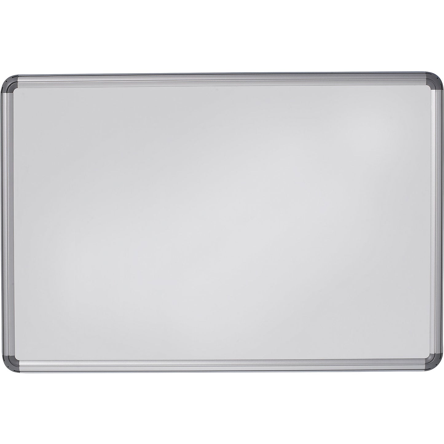 Designer notice board, sheet steel, painted, WxH 1800 x 1200 mm, white.