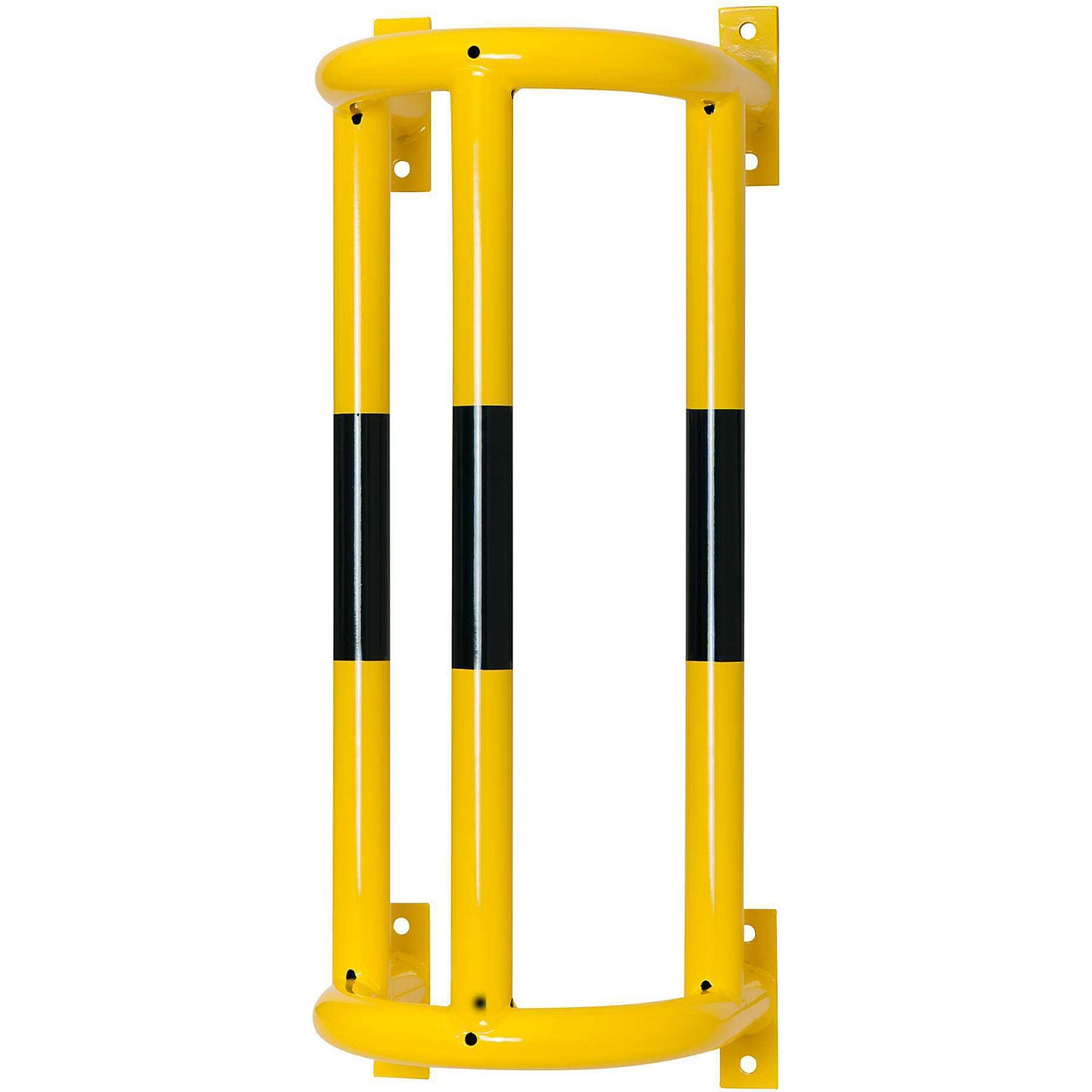Crash protection for pipes, wall mounting, HxWxD 1000 x 350 x 300 mm.