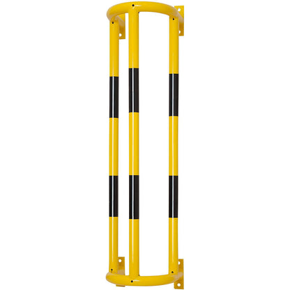Crash protection for pipes, wall mounting, HxWxD 1500 x 350 x 300 mm.
