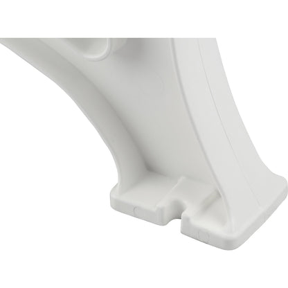 Park bench made of plastic, with 13 slats, width 1500 mm, white.