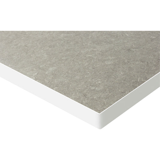 Worktop, universal worktop with linoleum covering, width 1250 mm, thickness 40 mm.