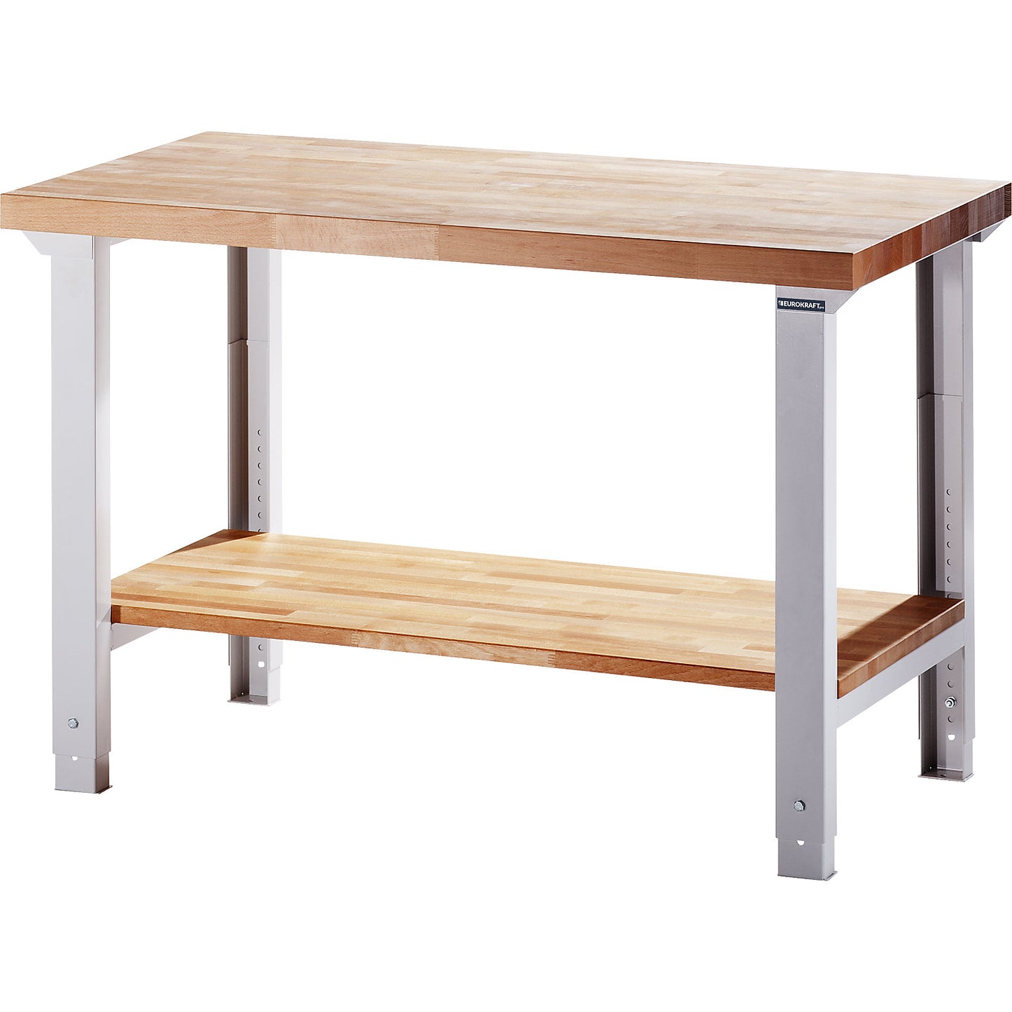 Workbench, Series 7000 modular system, 1 shelf, WxD 1250 x 700 mm.
