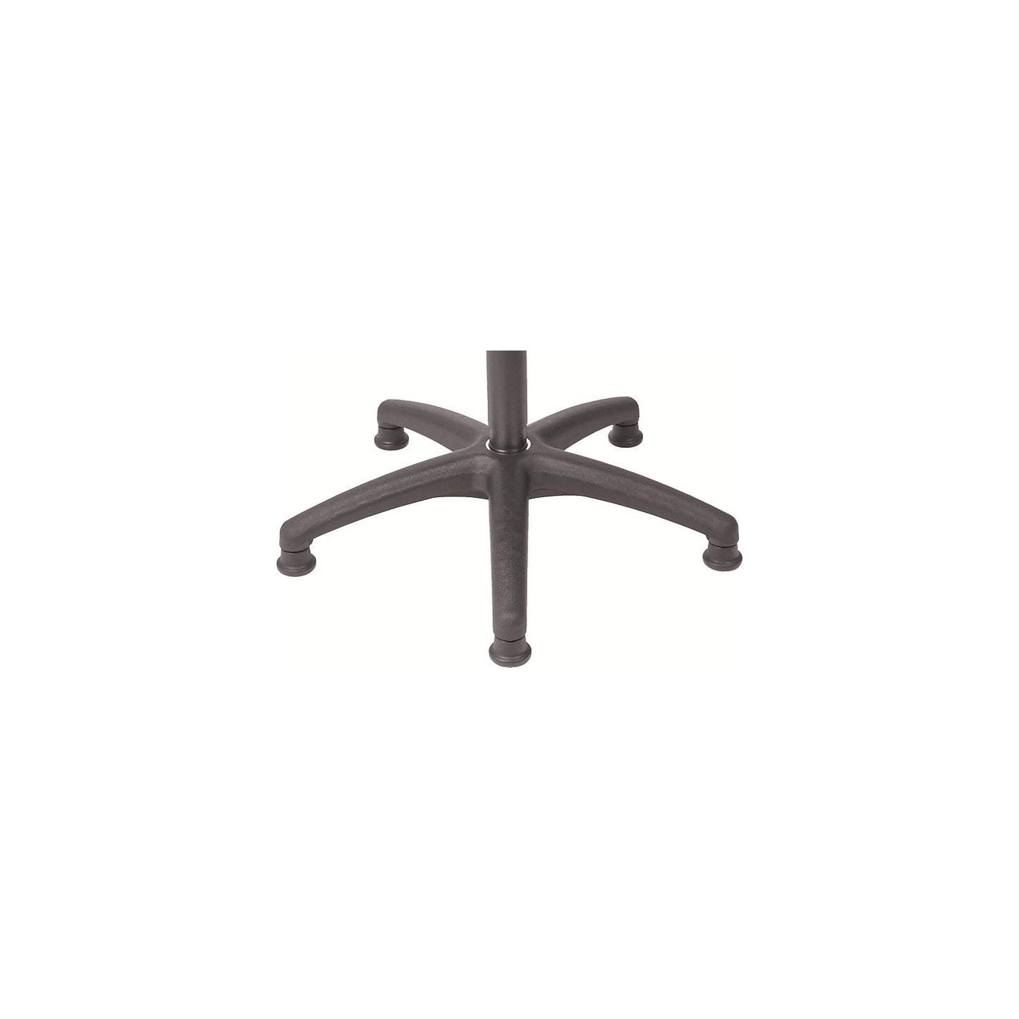 Industrial stool, with floor glides, seat, vinyl.