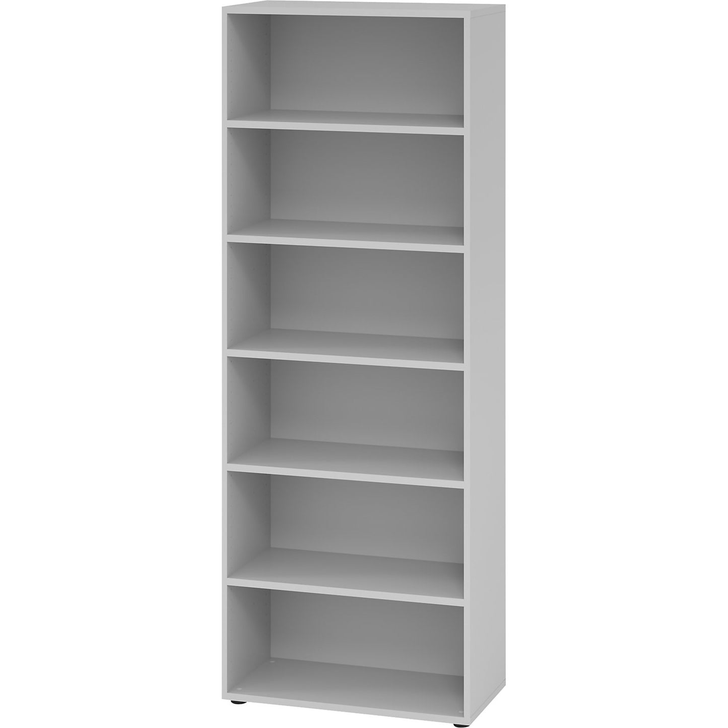RENATUS - Shelf unit, HxW 2154 x 800 mm, 5 shelves, light grey.