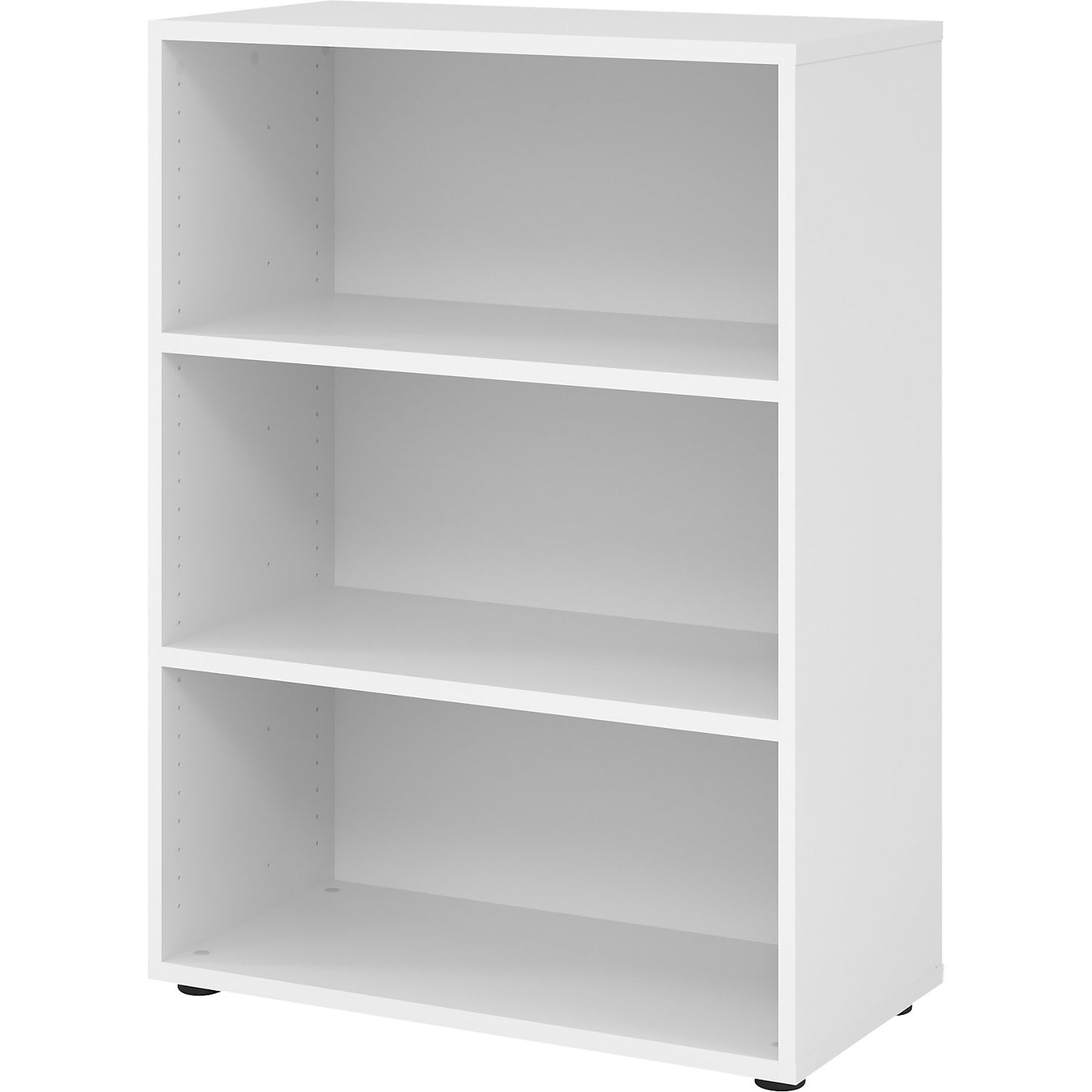 RENATUS - Shelf unit, HxW 1100 x 800 mm, 2 shelves, white.