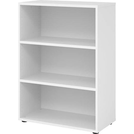 RENATUS - Shelf unit, HxW 1100 x 800 mm, 2 shelves, white.