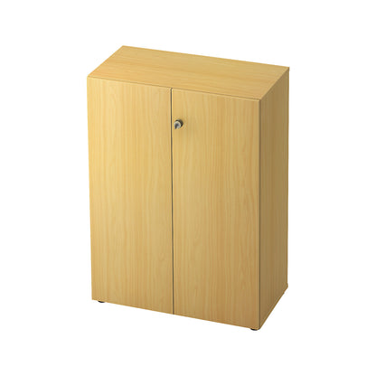 Filing cupboard, 2 shelves, beech finish.