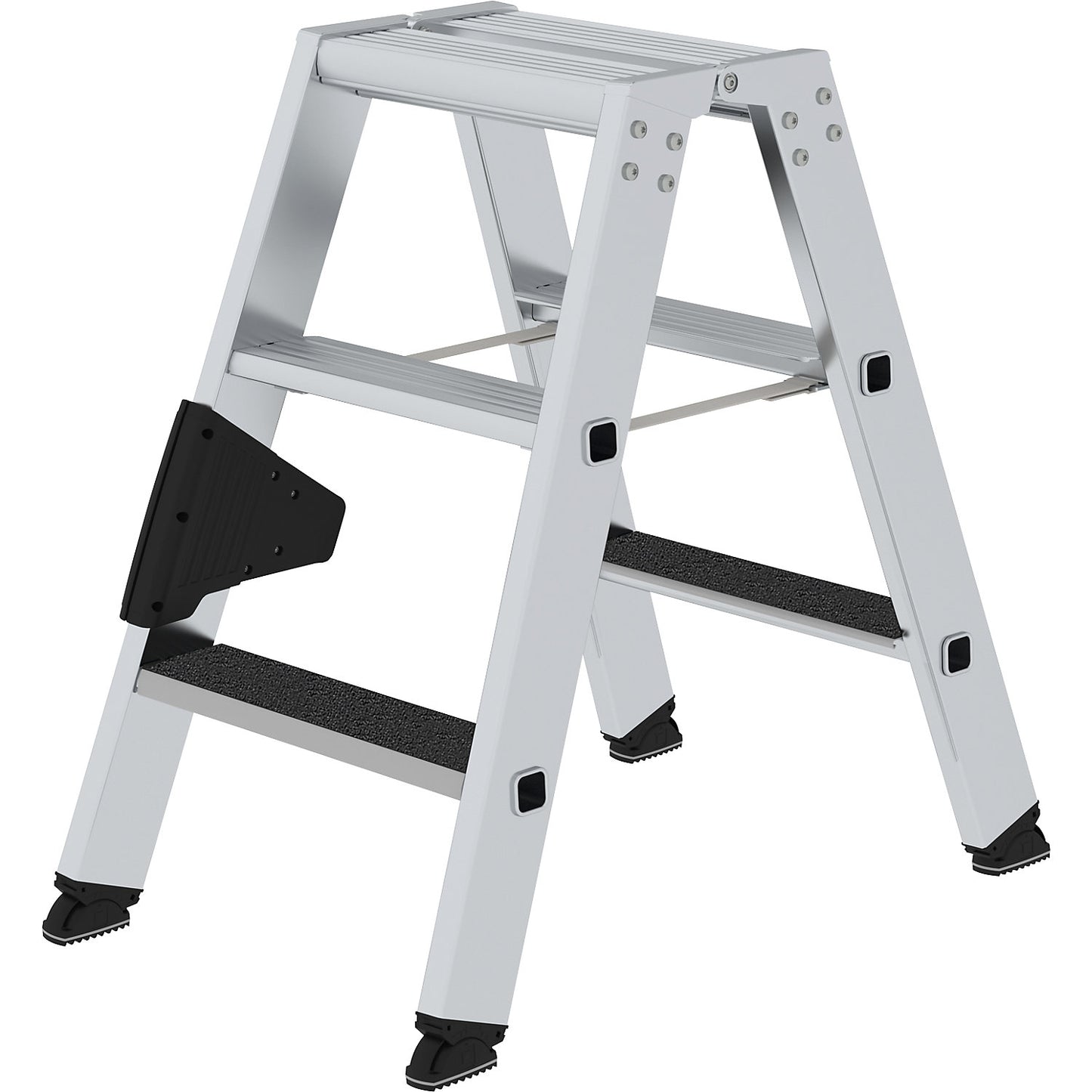 CLIP-STEP step ladder, double sided access, slip resistant R13, 2 x 3 steps.