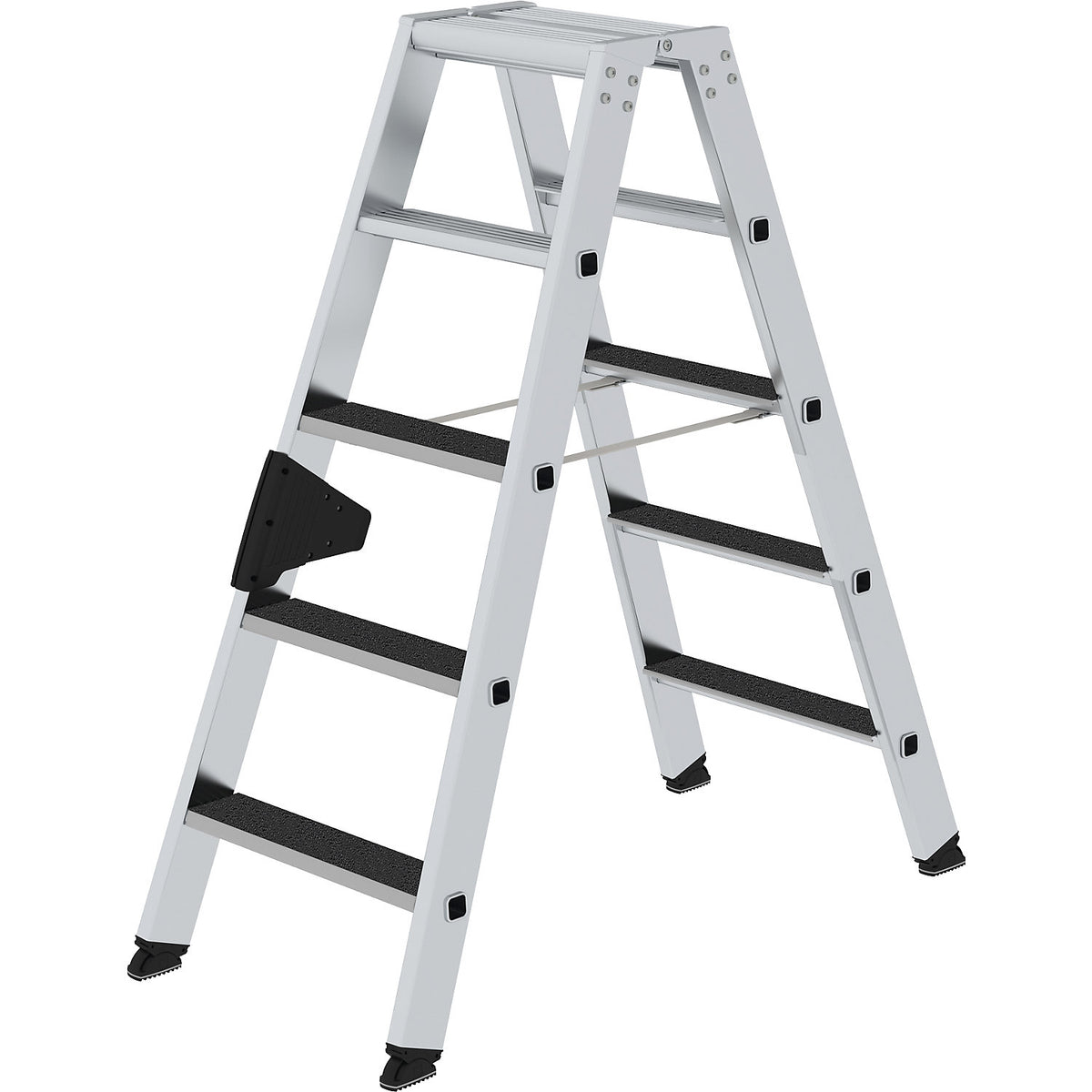 CLIP-STEP step ladder, double sided access, slip resistant R13, 2 x 5 steps.