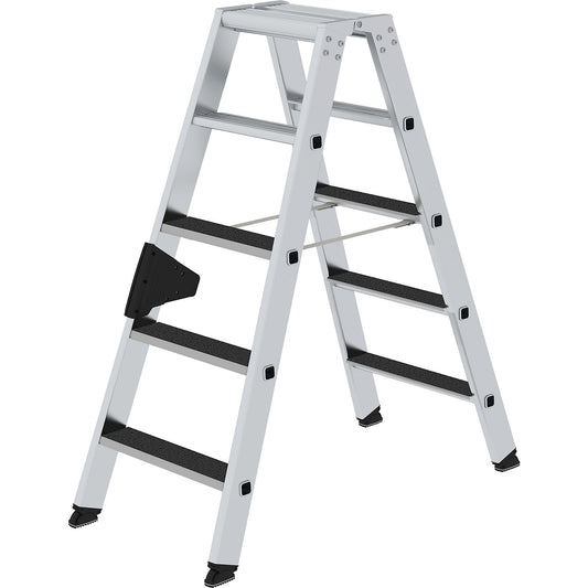 CLIP-STEP step ladder, double sided access, slip resistant R13, 2 x 5 steps.