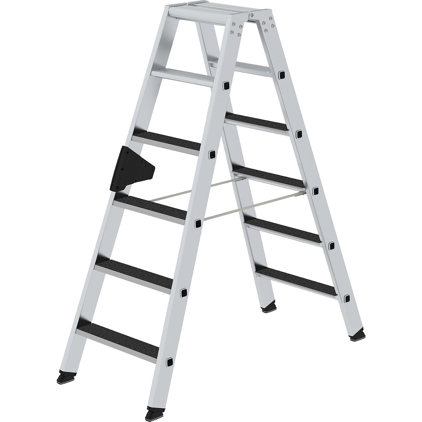 CLIP-STEP step ladder, double sided access, slip resistant R13, 2 x 6 steps.