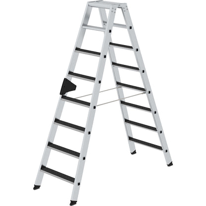 CLIP-STEP step ladder, double sided access, slip resistant R13, 2 x 8 steps.