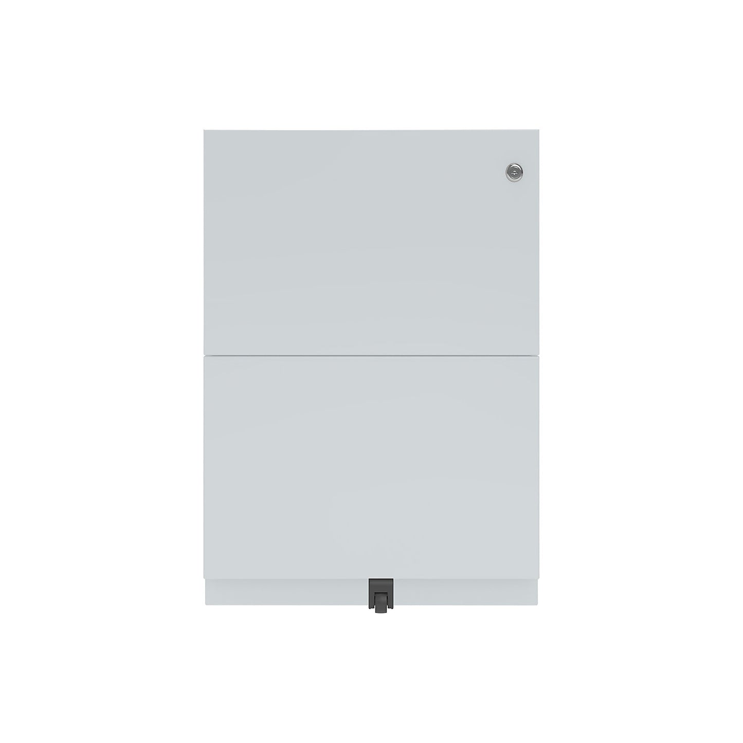 Note™ mobile pedestal, with 2 suspension file drawers, HxW 645 x 300 mm, light grey.