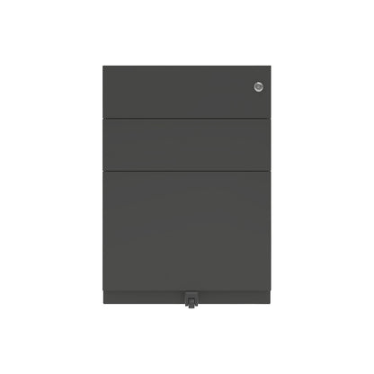 Note™ mobile drawer unit, with 2 universal drawers, 1 suspension file drawer, HxWxT 645 x 300 x 565 mm, black.