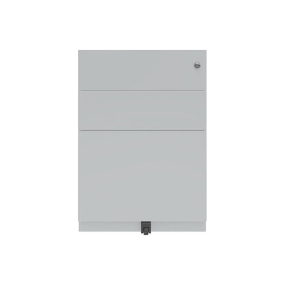 Note™ mobile drawer unit, with 2 universal drawers, 1 suspension file drawer, HxWxT 645 x 300 x 565 mm, silver.
