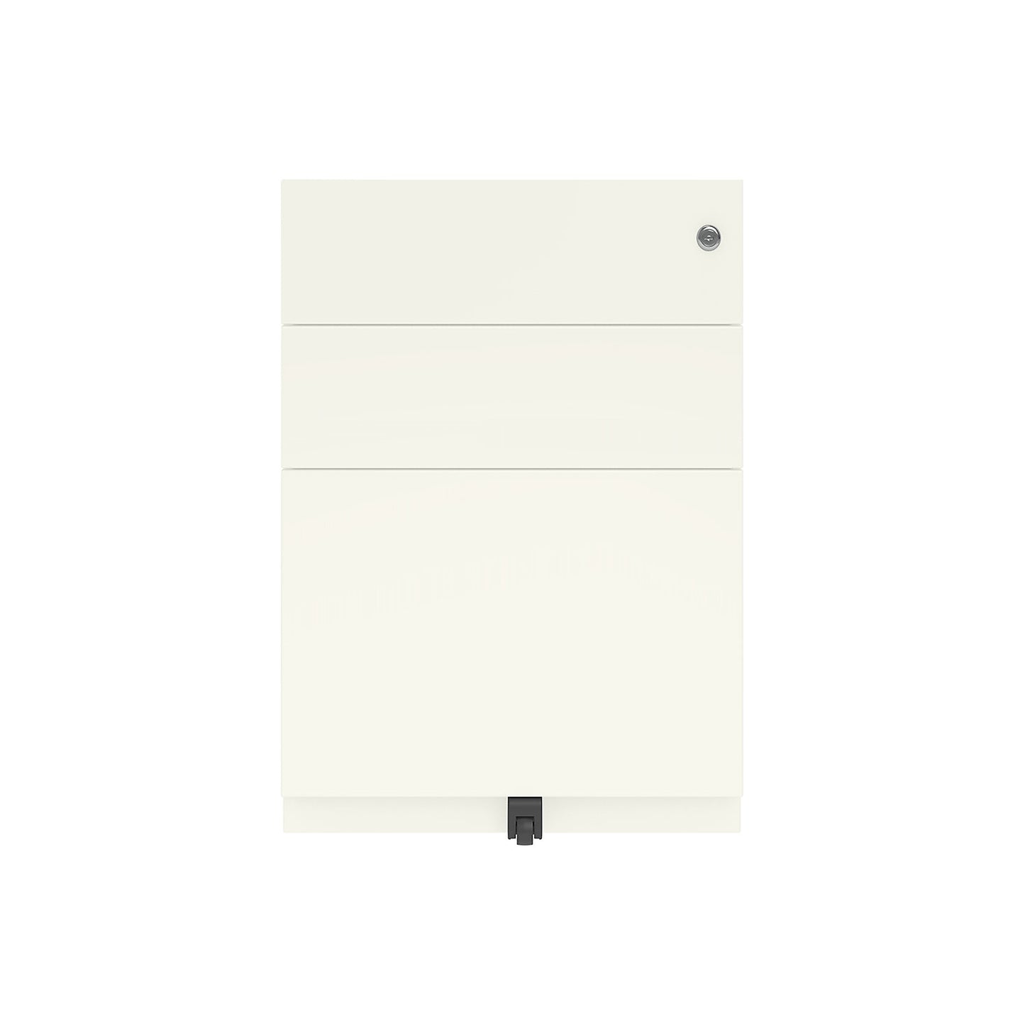 Note™ mobile drawer unit, with 2 universal drawers, 1 suspension file drawer, HxWxT 645 x 300 x 565 mm, traffic white.