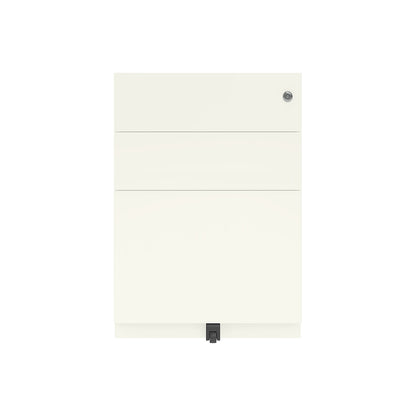 Note™ mobile drawer unit, with 2 universal drawers, 1 suspension file drawer, HxWxT 645 x 300 x 565 mm, traffic white.