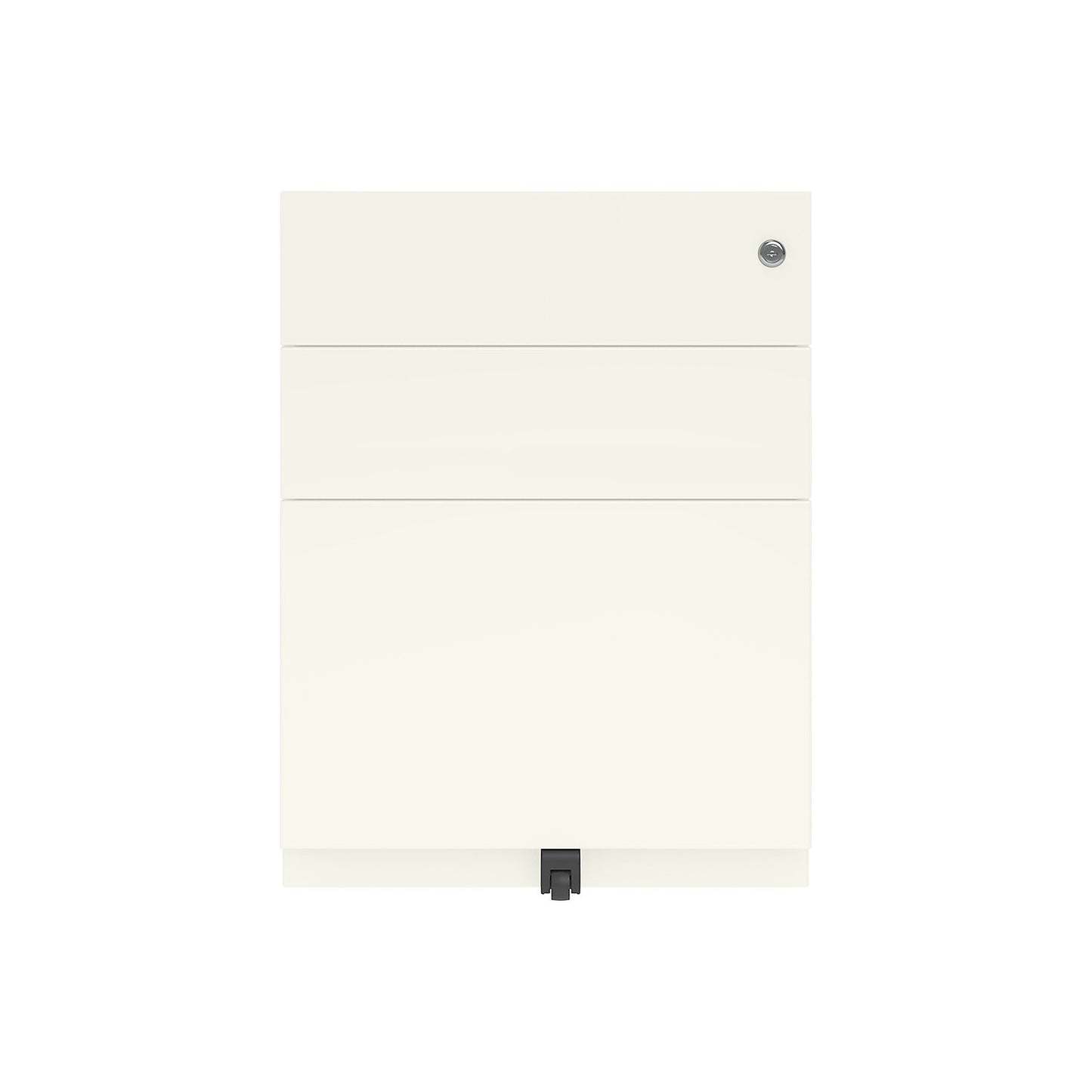 Note™ mobile drawer unit, with 2 universal drawers, 1 suspension file drawer, HxWxT 645 x 420 x 565 mm, traffic white.