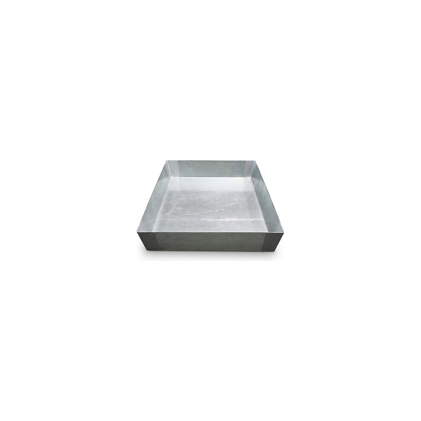 Steel small container pallet tray, sump capacity 40 l, max. load 100 kg, zinc plated.