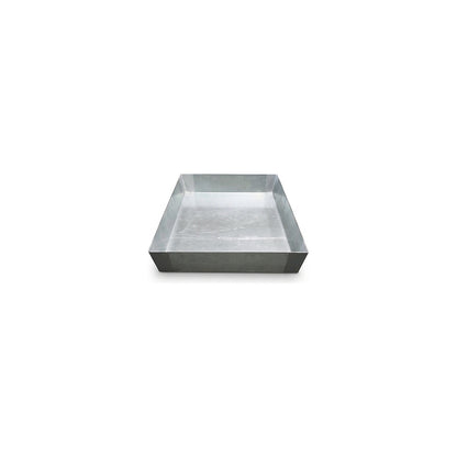 Steel small container pallet tray, sump capacity 40 l, max. load 100 kg, zinc plated.