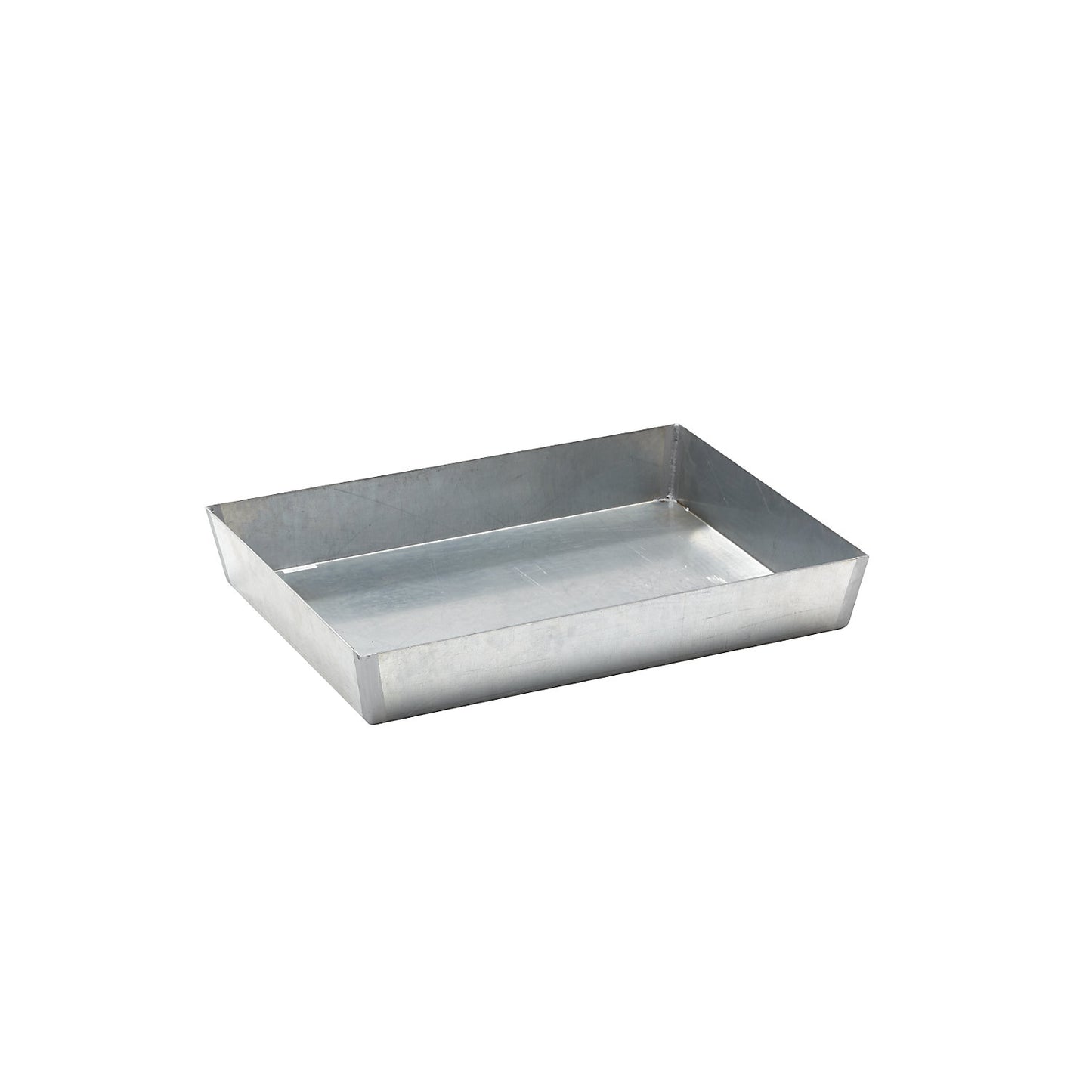 Steel small container pallet tray, sump capacity 40 l, max. load 100 kg, zinc plated.