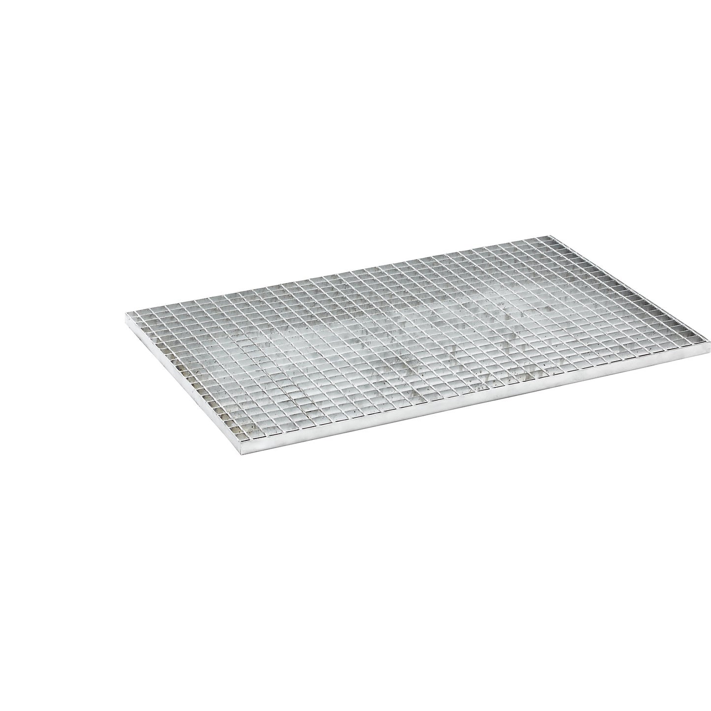 Steel grate, zinc plated, for LxWxH 1200 x 800 x 30 mm.