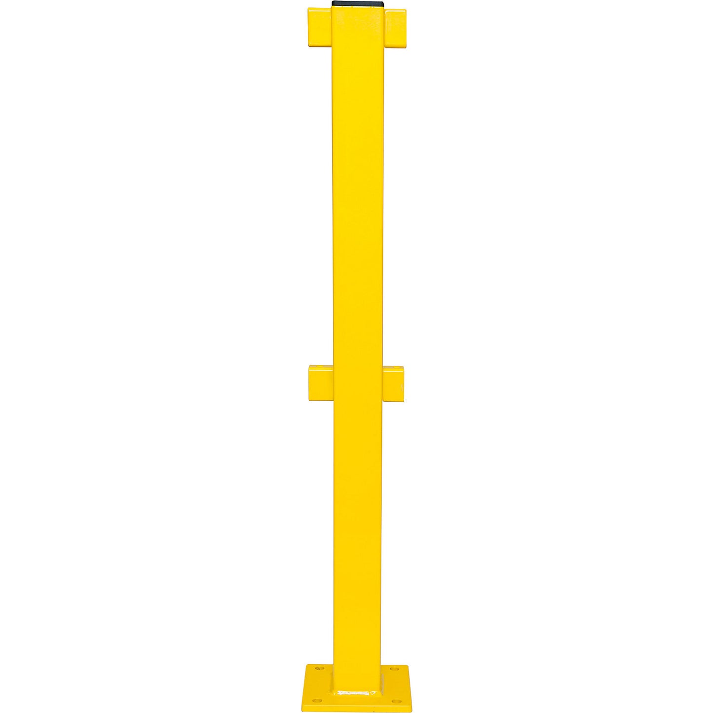 Post for S-Line safety railing, for indoor areas, centre post.