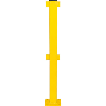 Post for S-Line safety railing, for outdoor areas, centre post.
