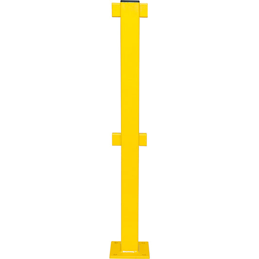 Post for S-Line safety railing, for outdoor areas, centre post.