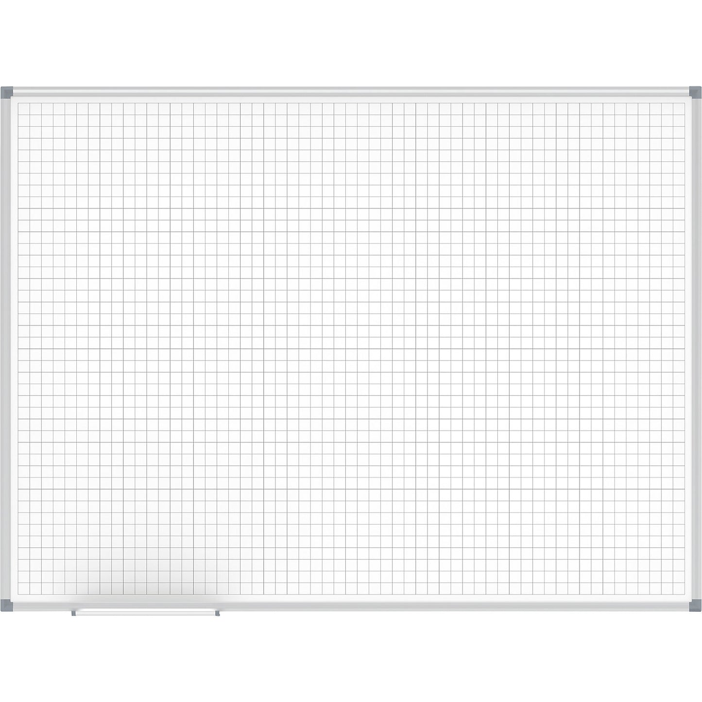MAULstandard grid board, white, grid 20 x 20 mm, WxH 1200 x 900 mm.