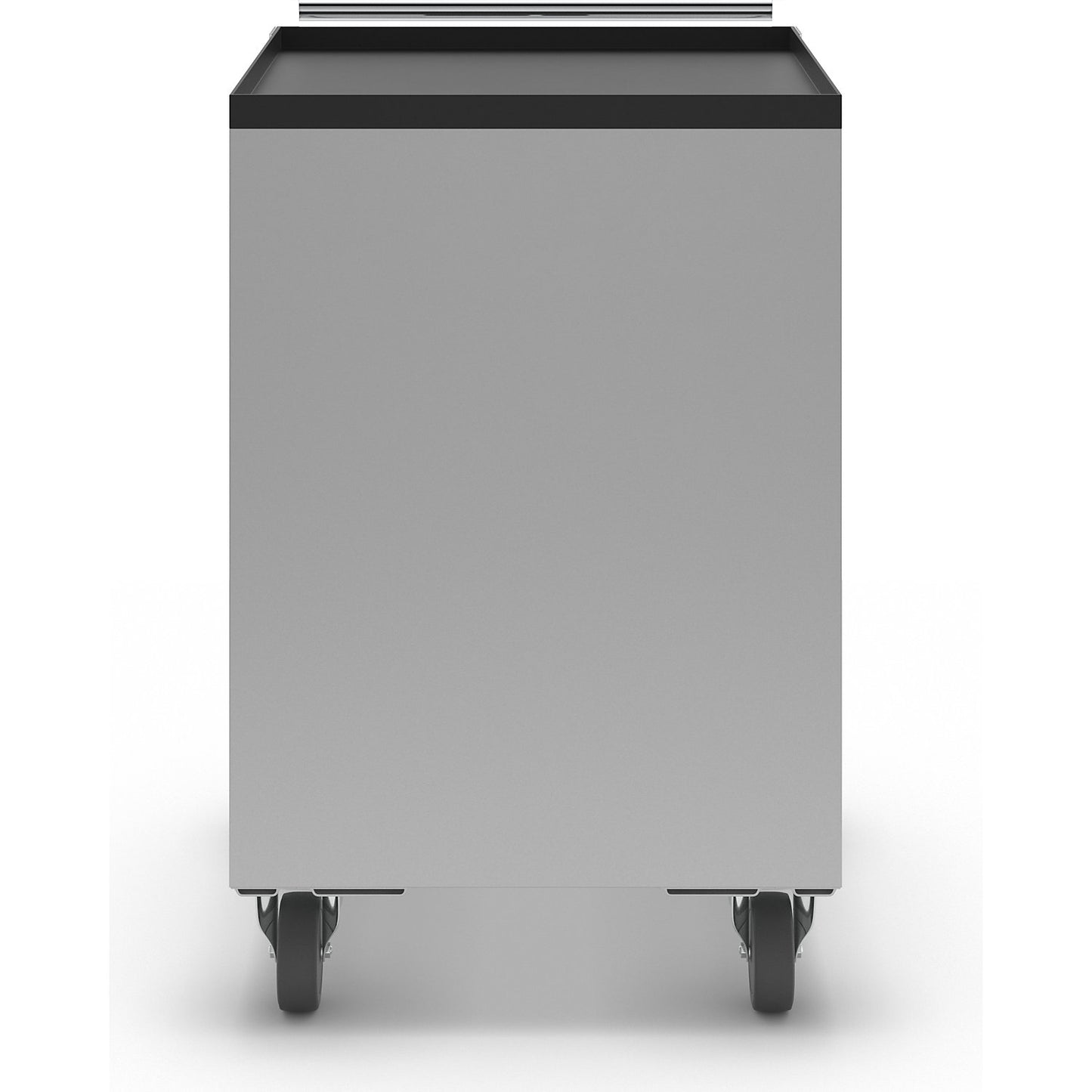 Drawer cupboard, width 564 mm, mobile, 5 drawers, HxD 890 x 572 mm, light grey.