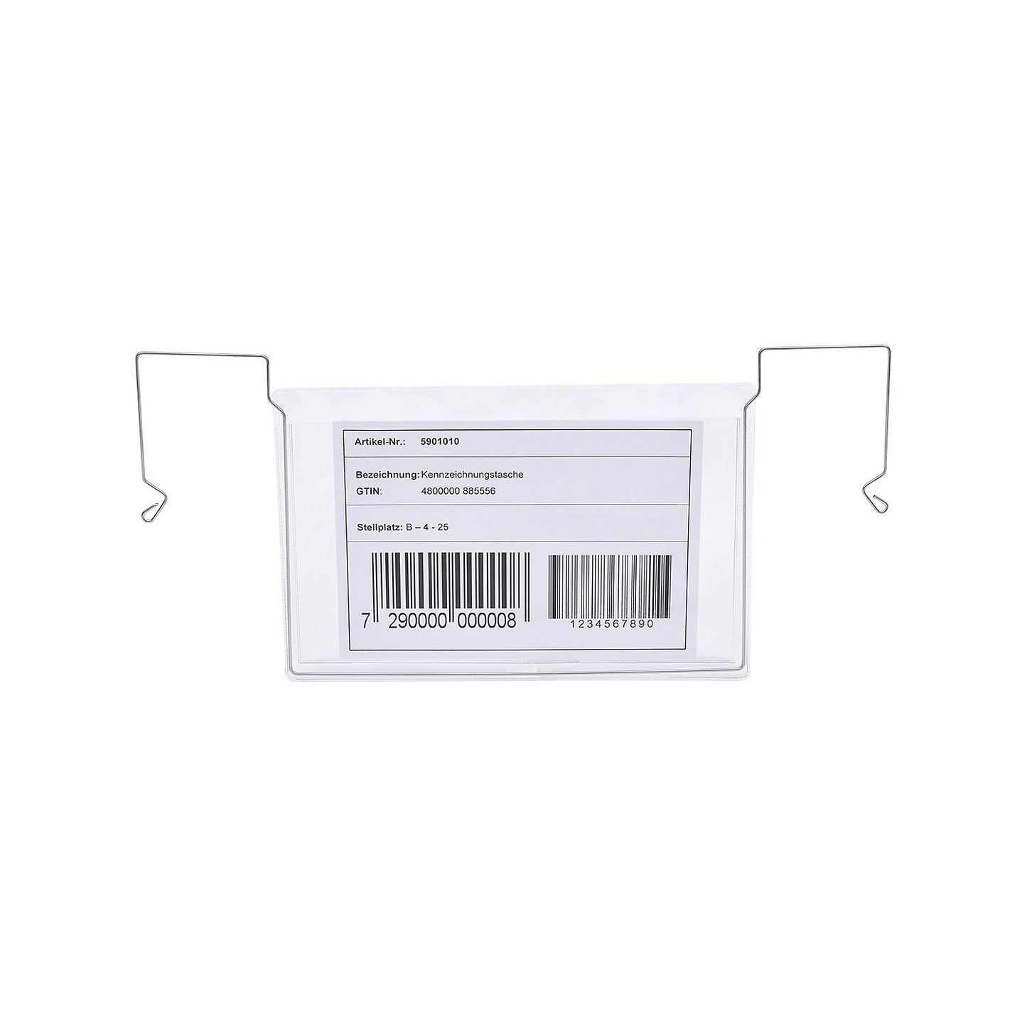 Document pouch, with wire strap, A5, without rain protection flap, pack of 100.