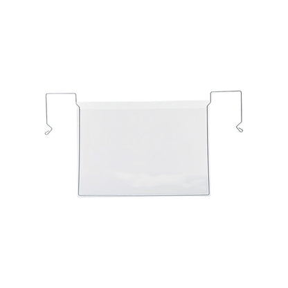 Document pouch, with wire strap, A4, without rain protection flap, pack of 100.