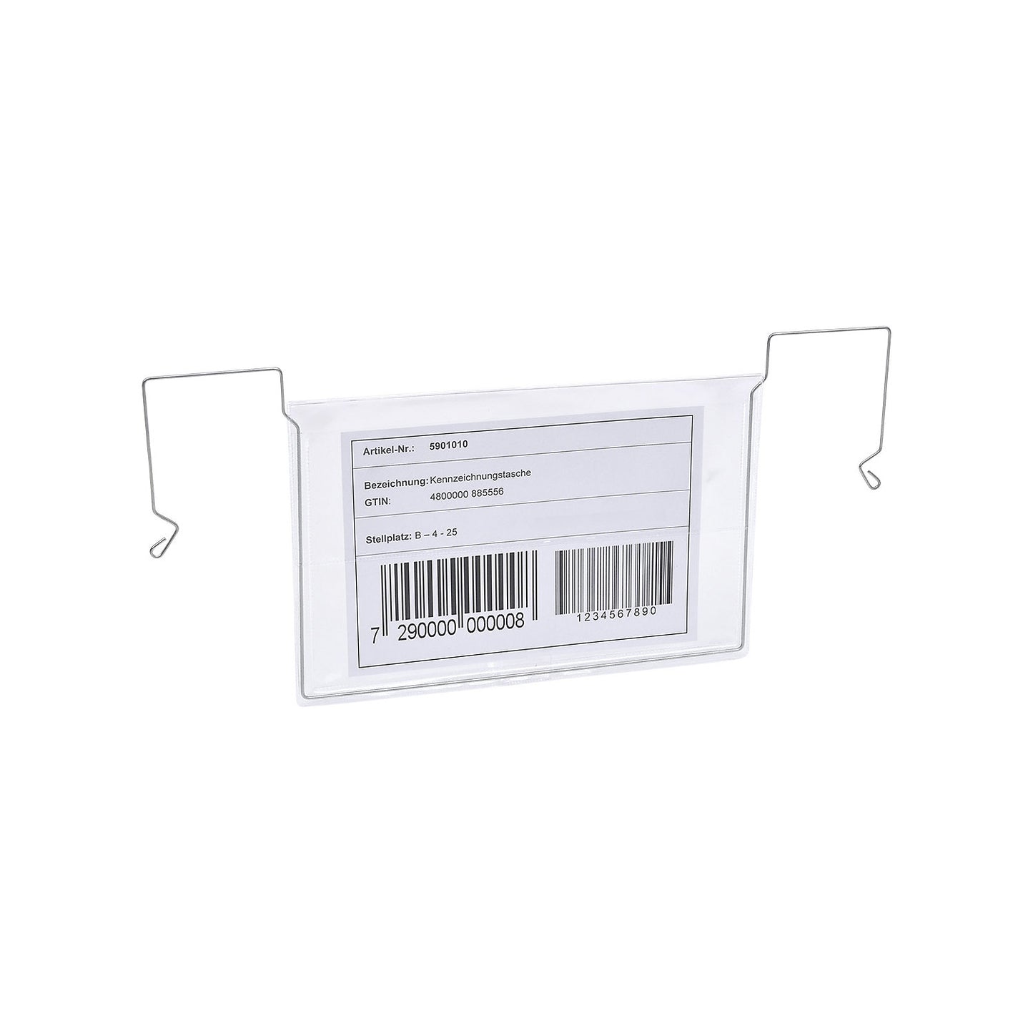 Document pouch, with wire strap and rain protection flap, A5, with rain protection flap, pack of 100.