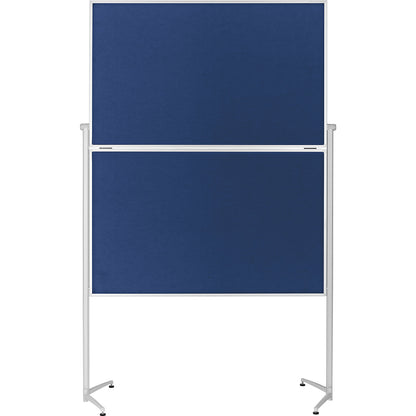 EVOLUTION plus presentation board, folding, blue felt.
