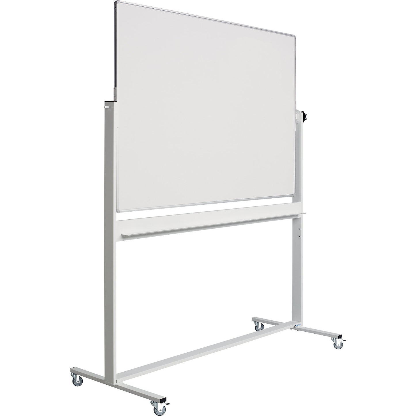 Mobile rotating board, double sided, sheet steel, enamel, WxH 1500 x 1000 mm.