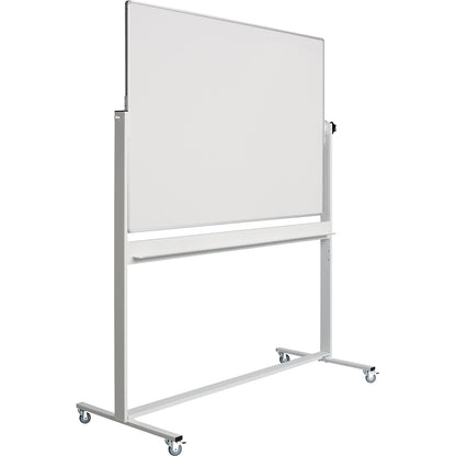 Mobile rotating board, double sided, sheet steel, enamel, WxH 1500 x 1000 mm.