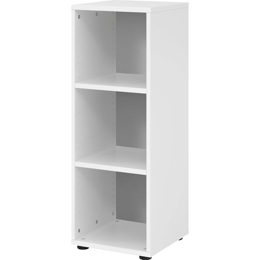 RENATUS - Shelf unit, HxW 1100 x 400 mm, 2 shelves, white.