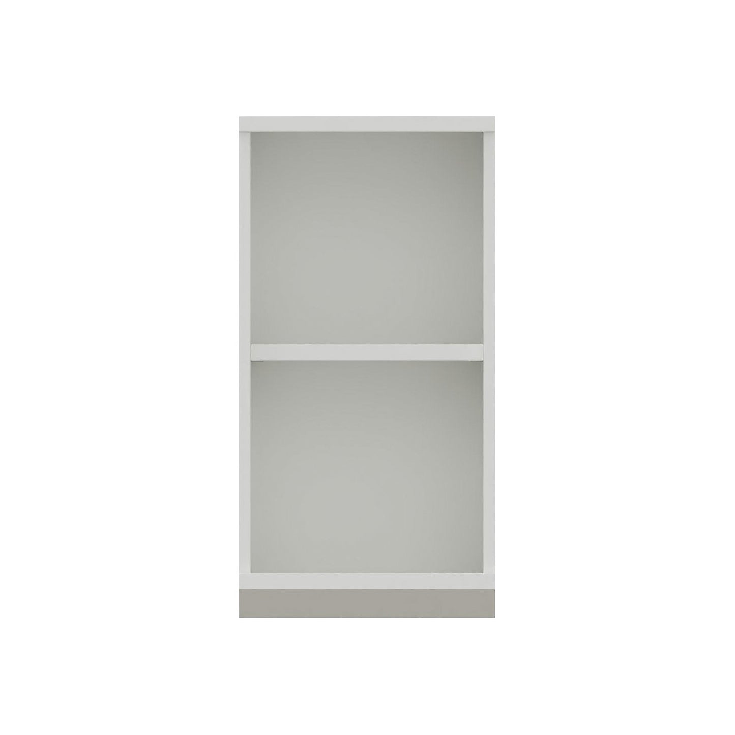THEA - Shelf unit, 1 shelf, 2 file heights, antique white.