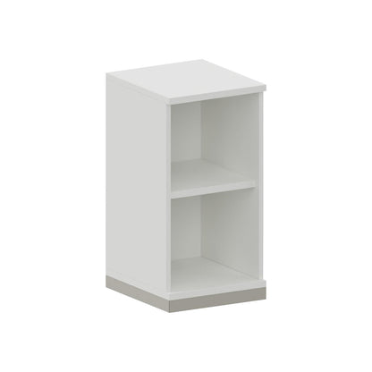 THEA - Shelf unit, 1 shelf, 2 file heights, antique white.