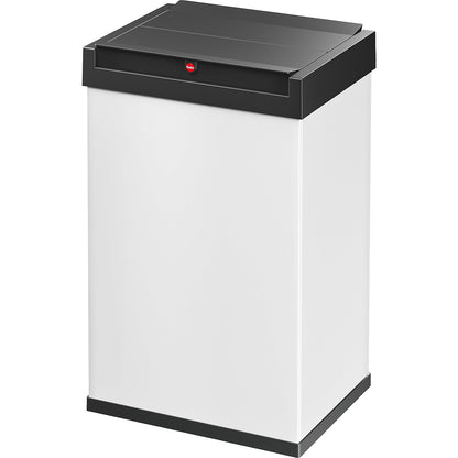 BIG-BOX SWING swing lid waste box, capacity 35 l, container white.