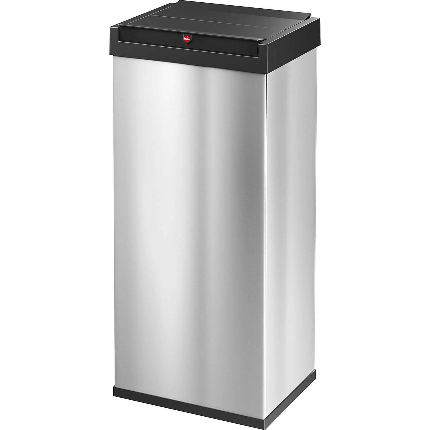 BIG-BOX SWING swing lid waste box, capacity 52 l, container stainless steel.
