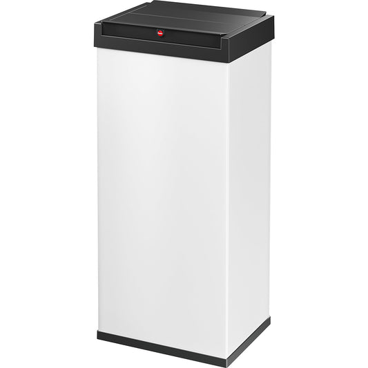 BIG-BOX SWING swing lid waste box, capacity 52 l, container white.