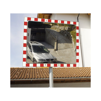 ICE FREE outdoor mirror, stainless steel, non-fogging/non-icing, 800 x 600 mm.