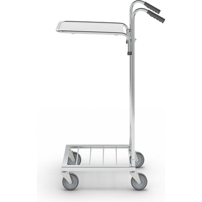 Compact platform trolley, 1 shelf, max. load 35 kg.