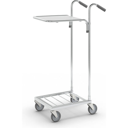 Compact platform trolley, 1 shelf, max. load 35 kg.