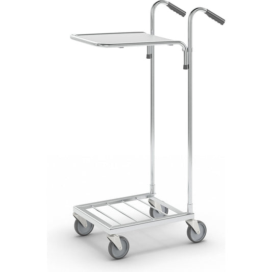 Compact platform trolley, 1 shelf, max. load 35 kg.