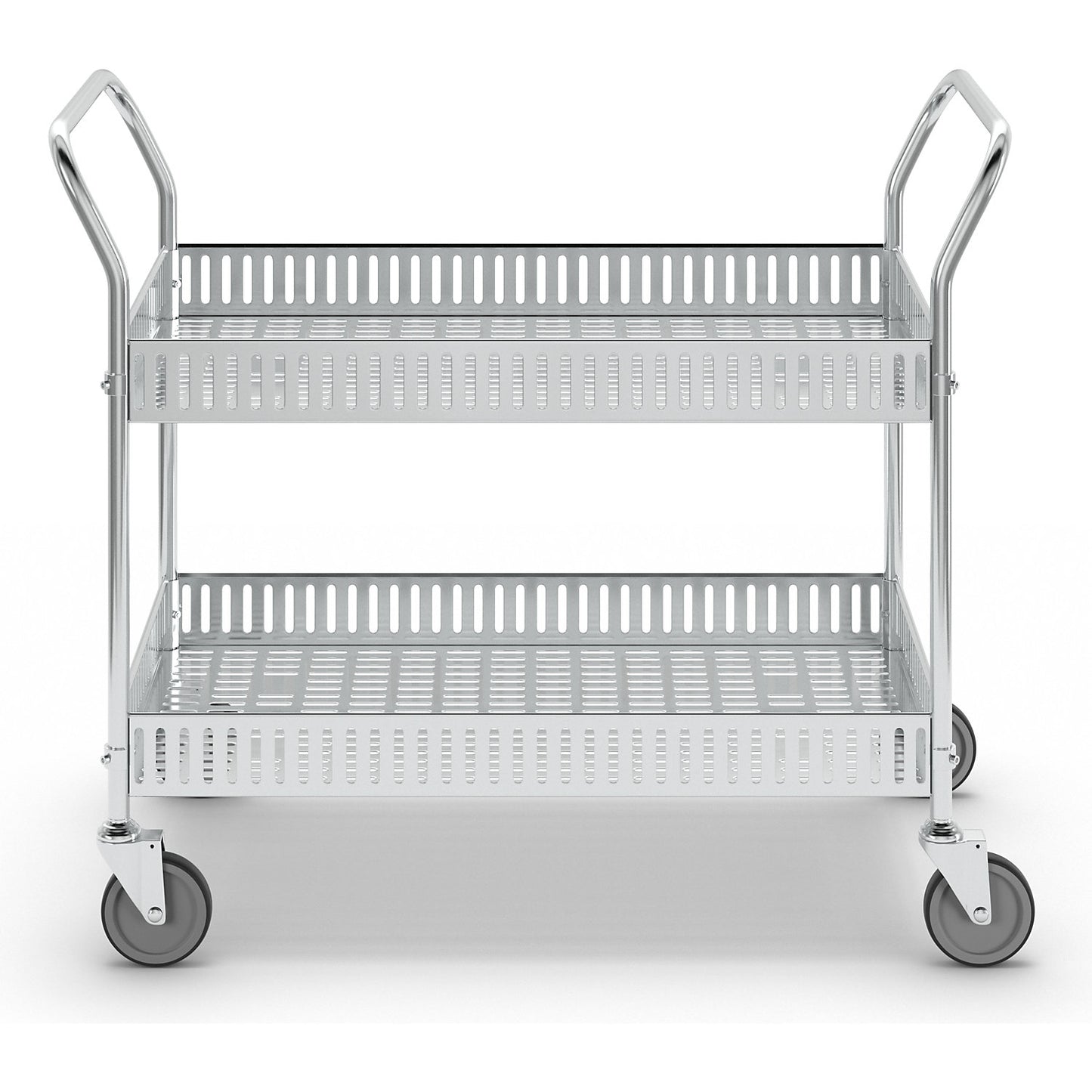 Display trolley, LxWxH 1130 x 550 x 940 mm, zinc plated.